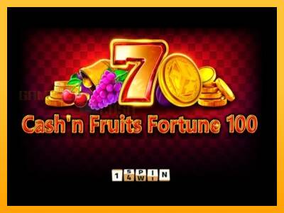 Cashn Fruits Fortune 100 игрална машина за пари