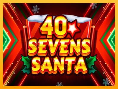 40 Sevens Santa игрална машина за пари