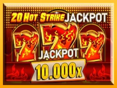 20 Hot Strike Jackpot игрална машина за пари