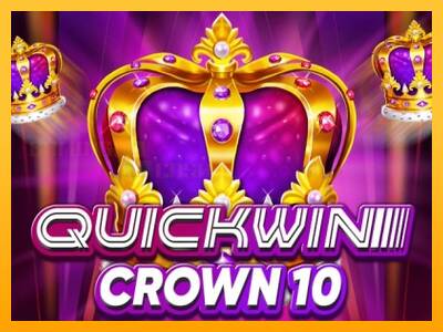 Quick Win Crown 10 игрална машина за пари