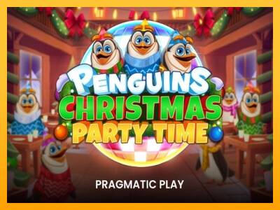 Penguins Christmas Party Time игрална машина за пари