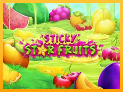 Sticky Star Fruits игрална машина за пари