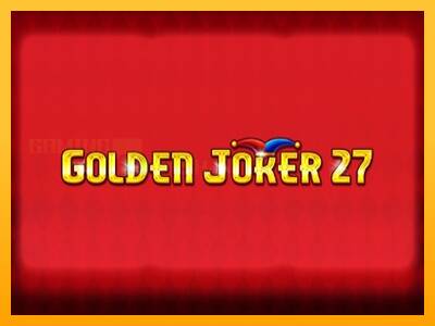 Golden Joker 27 Hold & Win игрална машина за пари