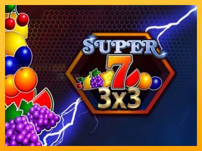 Super 7 3x3 игрална машина за пари