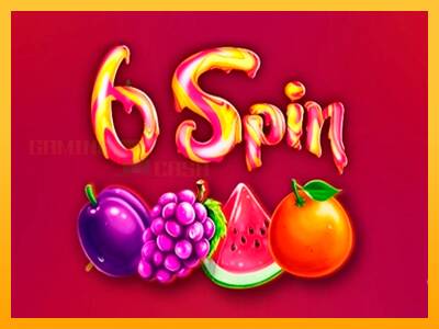 6 Spin игрална машина за пари