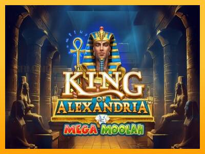 King of Alexandria Mega Moolah игрална машина за пари