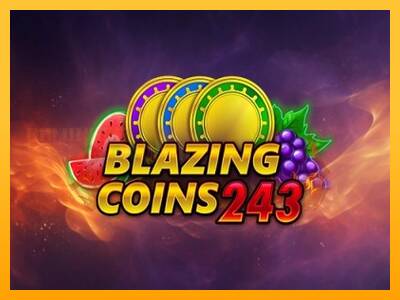 Blazing Coins 243 игрална машина за пари