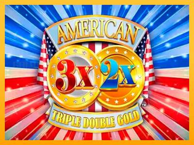 American Triple Double Gold игрална машина за пари