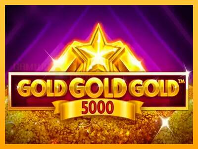 Gold Gold Gold 5000 игрална машина за пари