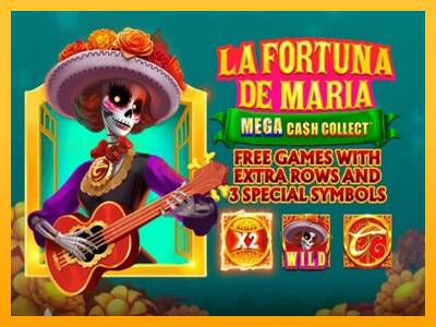 La Fortuna de Maria: Mega Cash Collect игрална машина за пари