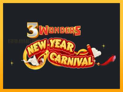 3 Wonders New Year Carnival игрална машина за пари