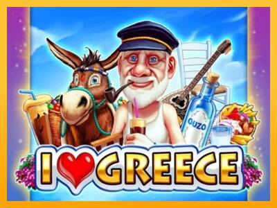 I Love Greece игрална машина за пари