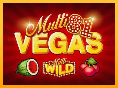 Multi Vegas 81 игрална машина за пари