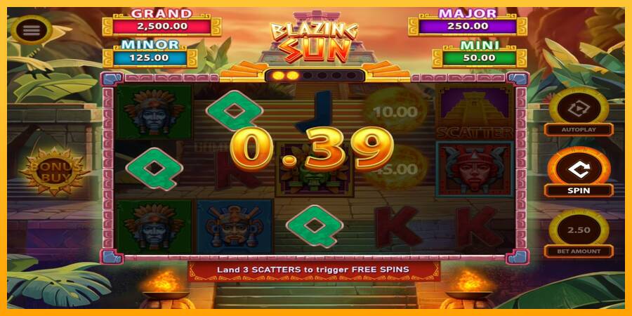 Blazing Sun игрална машина за пари, снимка 3