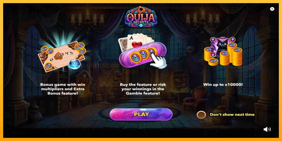 Ouija Secrets игрална машина за пари, снимка 1