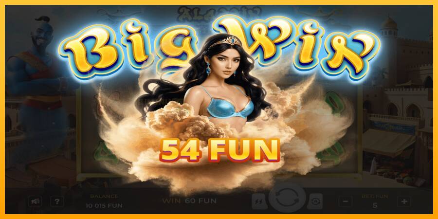 Aladdin Coin Chase игрална машина за пари, снимка 5