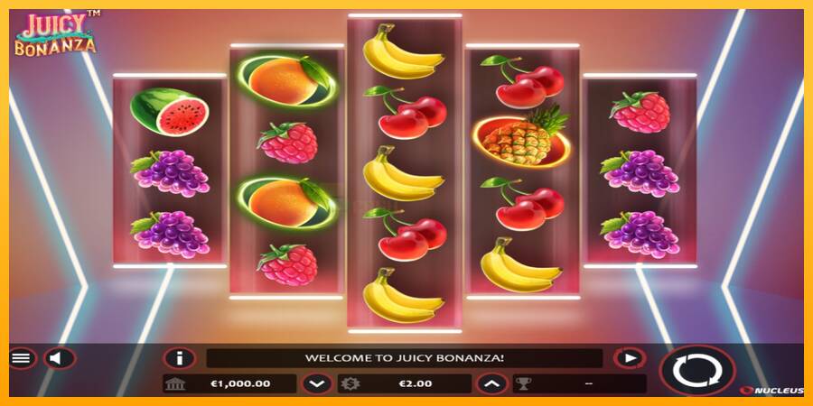 Juicy Bonanza игрална машина за пари, снимка 1