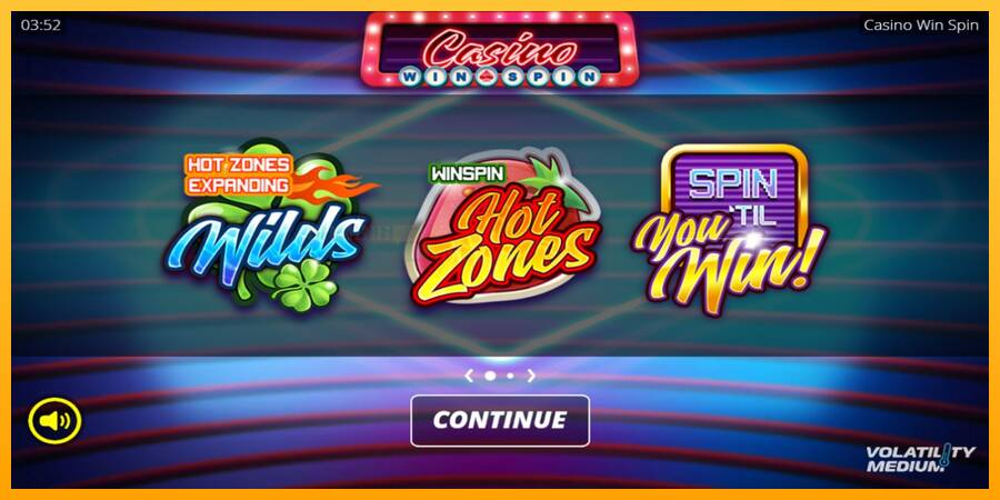 Casino Win Spin игрална машина за пари, снимка 1