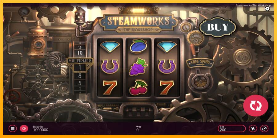 Steamworks - The Workshop игрална машина за пари, снимка 2