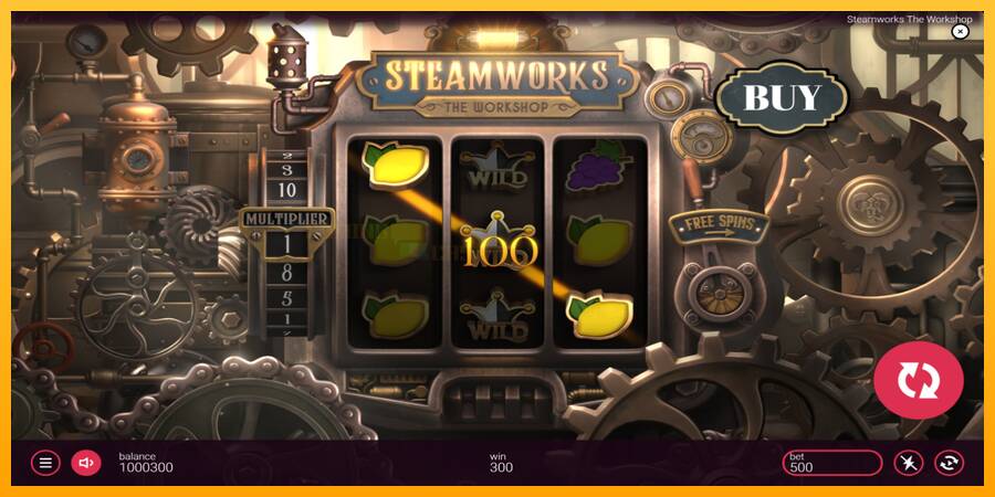 Steamworks - The Workshop игрална машина за пари, снимка 4