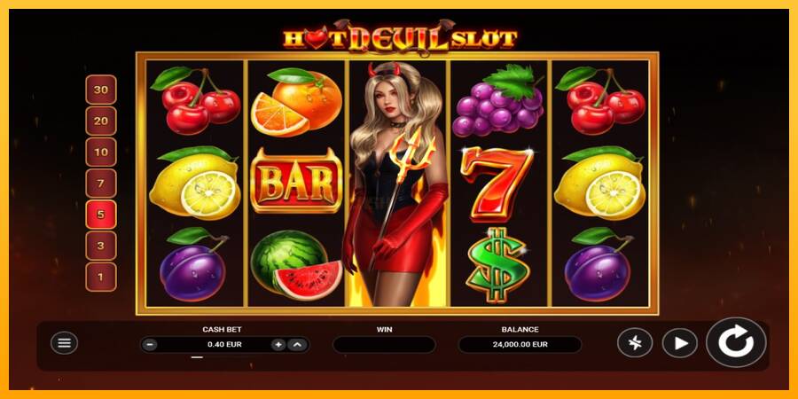 Hot Devil Slot игрална машина за пари, снимка 1