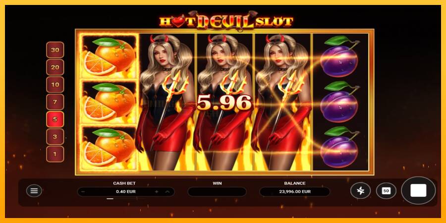 Hot Devil Slot игрална машина за пари, снимка 4