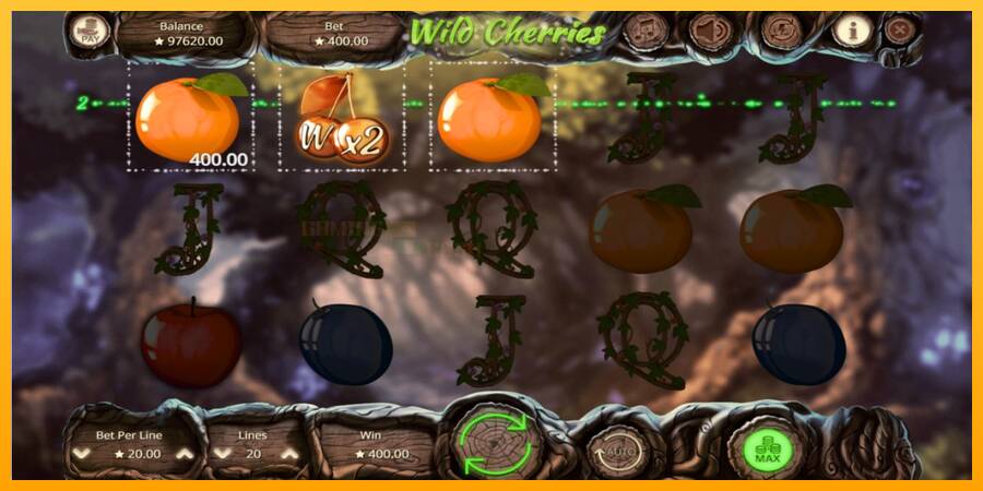 Wild Cherries игрална машина за пари, снимка 4