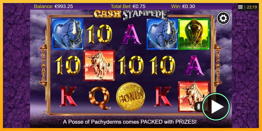 Cash Stampede игрална машина за пари, снимка 3