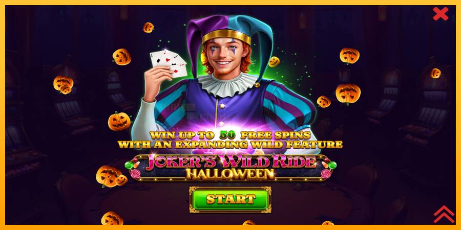 Jokers Wild Ride Halloween игрална машина за пари, снимка 1