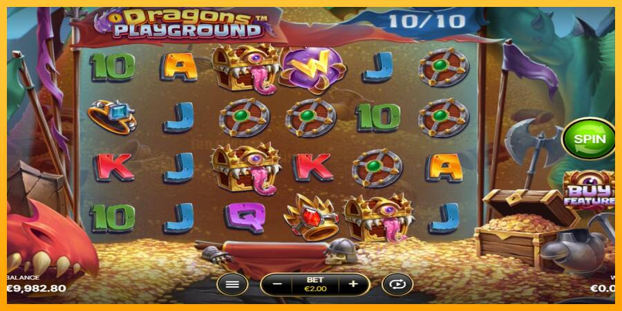 Dragons Playground игрална машина за пари, снимка 3