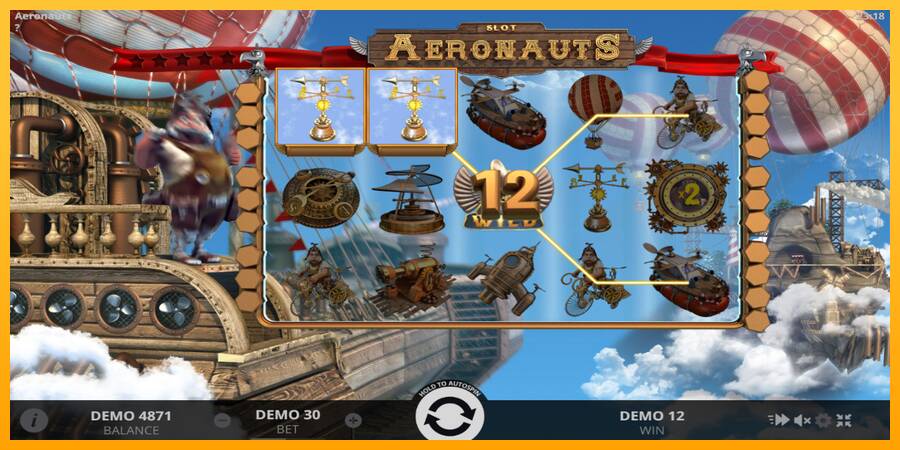 Aeronauts игрална машина за пари, снимка 2