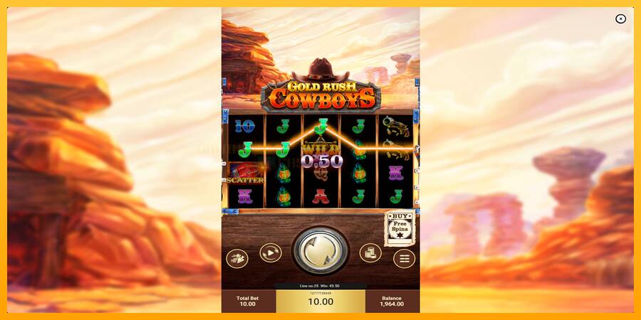 Gold Rush Cowboys игрална машина за пари, снимка 4