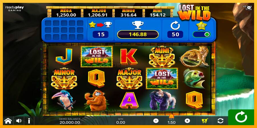 Lost in the Wild with Reel Bingo игрална машина за пари, снимка 1