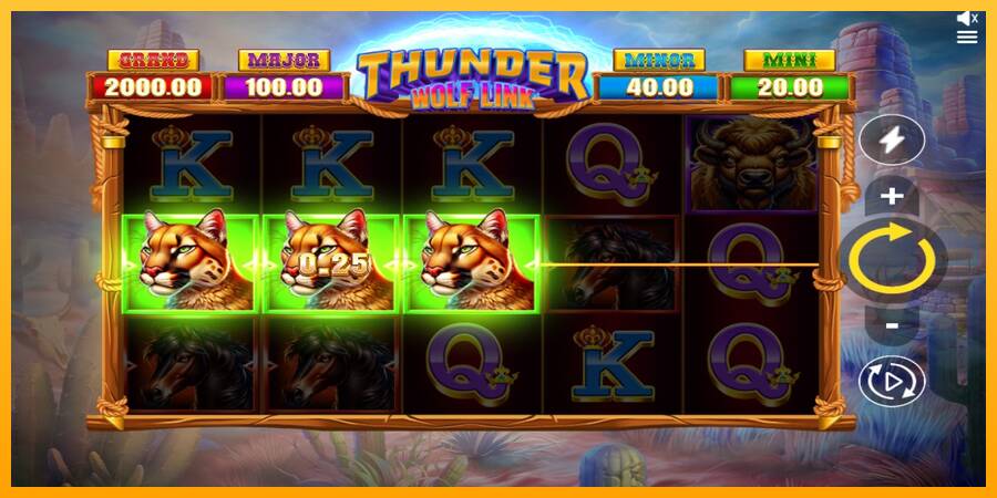 Thunder Wolf Link игрална машина за пари, снимка 3