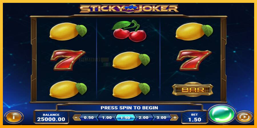 Sticky Joker игрална машина за пари, снимка 1