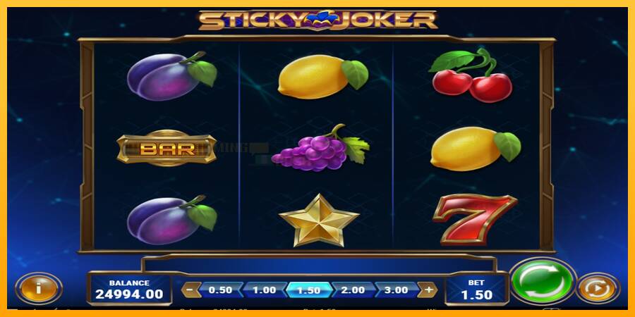 Sticky Joker игрална машина за пари, снимка 2