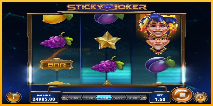 Sticky Joker игрална машина за пари, снимка 3