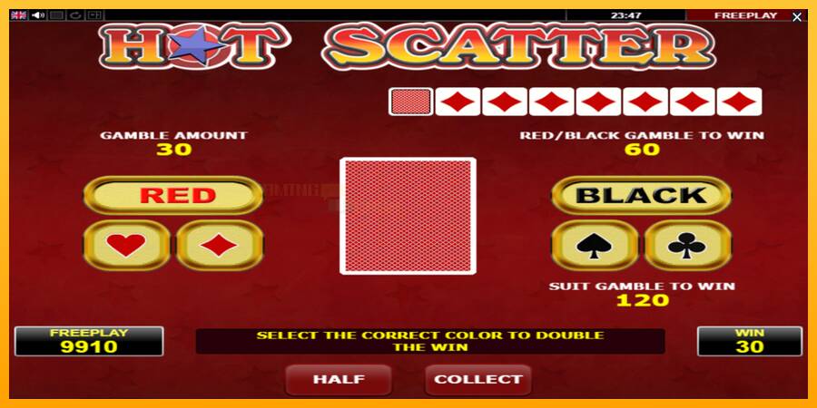 Hot Scatter игрална машина за пари, снимка 4