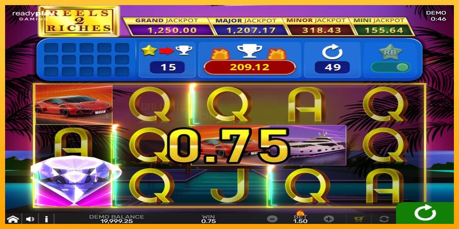 Reels 2 Riches with Reel Bingo игрална машина за пари, снимка 3