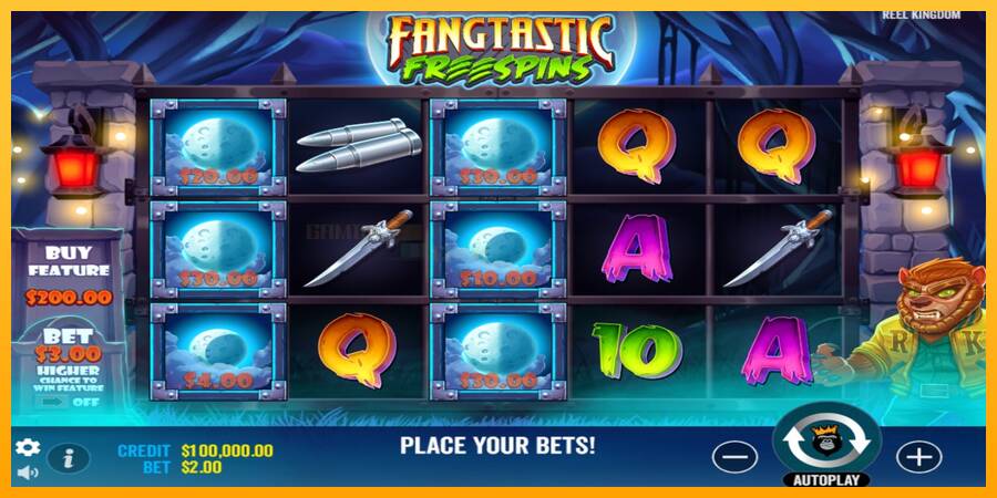 Fangtastic Freespins игрална машина за пари, снимка 2