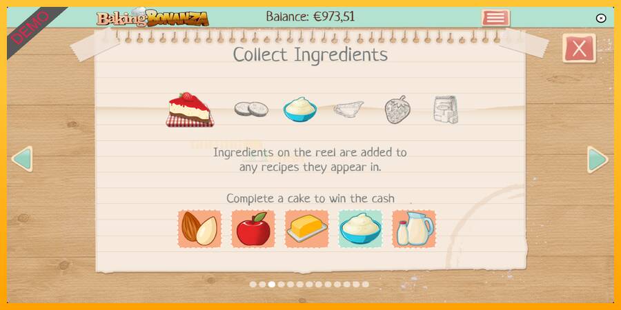 Baking Bonanza игрална машина за пари, снимка 7