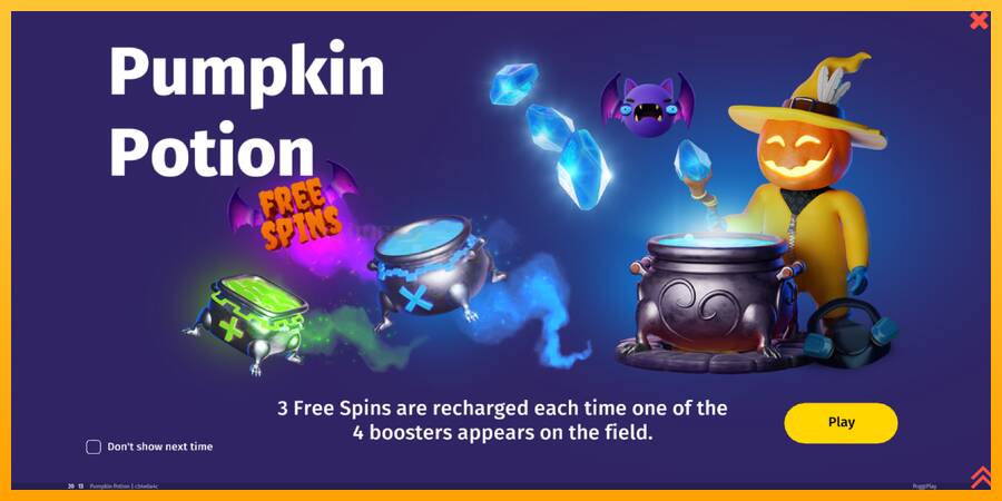 Pumpkin Potion игрална машина за пари, снимка 1