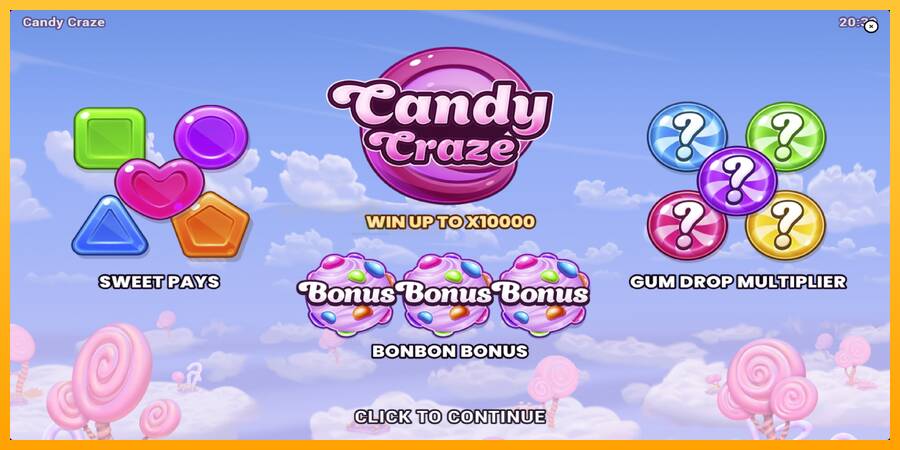 Candy Craze игрална машина за пари, снимка 1