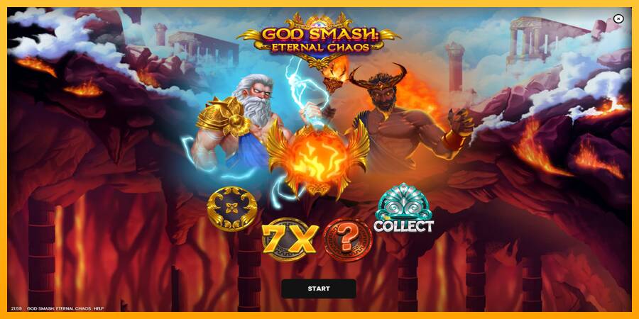 God Smash: Eternal Chaos игрална машина за пари, снимка 1