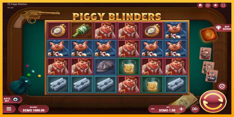 Piggy Blinders игрална машина за пари, снимка 1