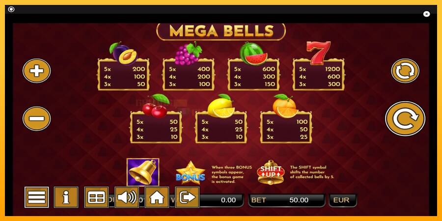 Mega Bells игрална машина за пари, снимка 7