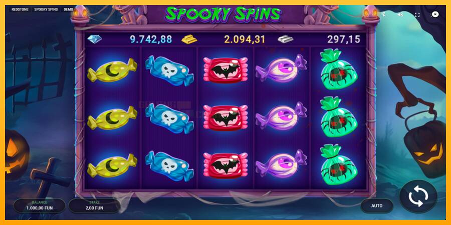 Spooky Spins игрална машина за пари, снимка 2