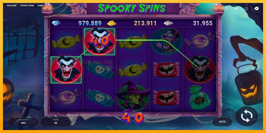 Spooky Spins игрална машина за пари, снимка 3