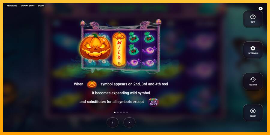 Spooky Spins игрална машина за пари, снимка 5