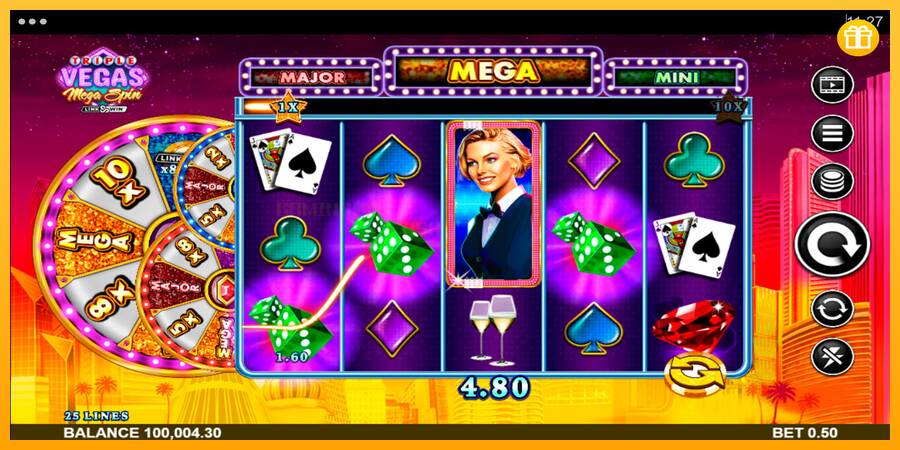 Triple Vegas Mega Spin игрална машина за пари, снимка 2